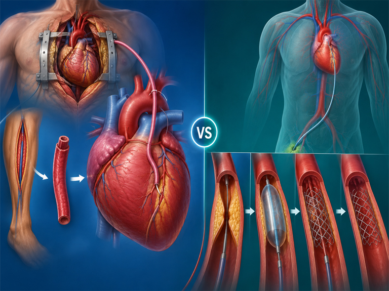 Bypass Surgery or Angioplasty