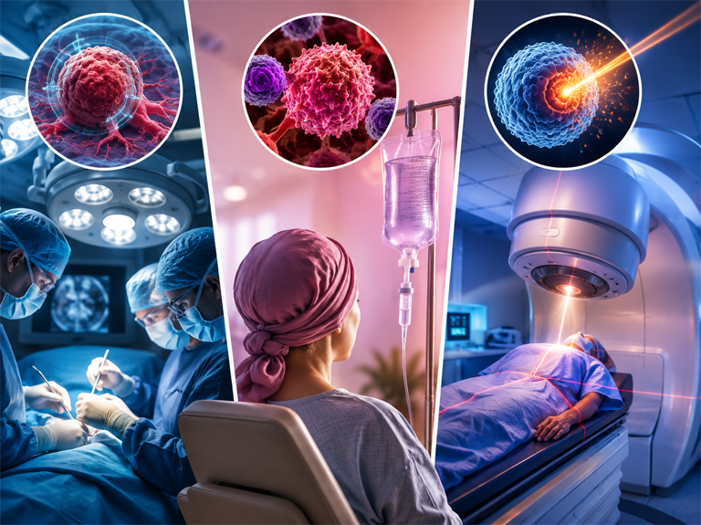 3 Types of Cancer Treatment
